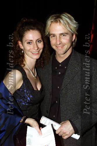 Tilburg, 6 november 2000
Premiere LITTLE SHOP OF HORROR
Pia Douwes met vriend