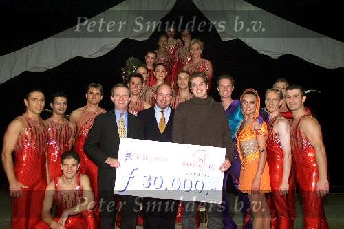 Eindhoven, 21 november 2000
Holiday On Ice  premiere met Pieter v d Hoogenband