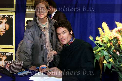 Utrecht, 9 november 2000
Uitreiking CD van Ronn Moss
(Ridge Forrester uit de Bold & the Beautiful)