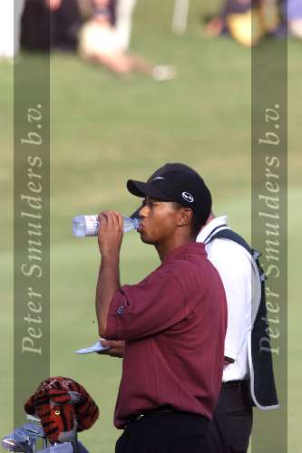 Marbella 12 november 2000
 Golfclub Valderrama American Express Championships.
Tiger Woods  golfen
