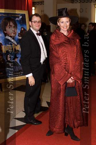 Zeist 20 oktober 2001
Premiere Harry Potter
Arianne Spier met man