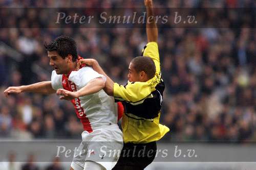 Amsterdam 18 november 2001
AJAX-NAC 1-3
Chivu en Cristiano