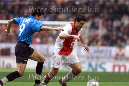 Amsterdam 25 november 2001
AJAX-PSV 1-3
Chivu en Kezman