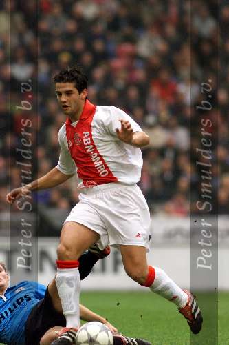 Amsterdam 25 november 2001
AJAX-PSV 1-3
Chivu en Johann Vogel
