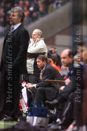 Amsterdam 25 november 2001
AJAX-PSV 1-3
Co Adriaanse en Erik Gerets