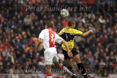 AMSTERDAM 18 NOVEMBER 2001
AJAX-NAC 1-3
Cristiano en Bergdolmo