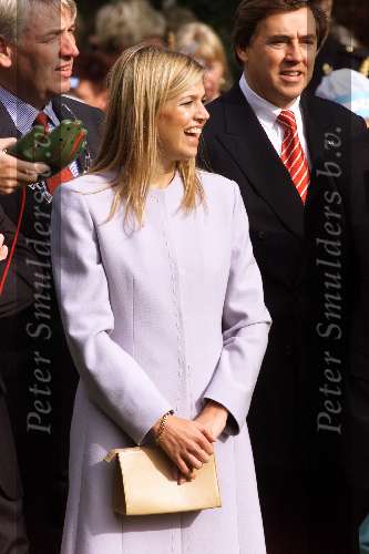 Leeuwarden 10 oktober 2001
Prins Willem Alexander en Maxima bezoeken de provincie Friesland.
Ed Nijpels