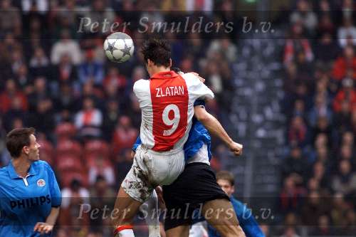 Amsterdam 25 november 2001
AJAX-PSV 1-3
Ibrahimovic
