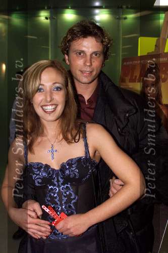 Amsterdam 16 November 2001
Playboy feest in de heineken music hall
Isabelle (TMF) met vriend