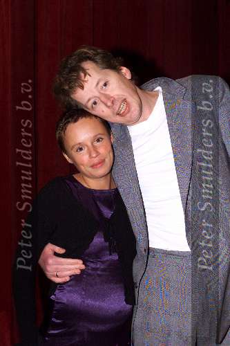 Zeist 20 oktober 2001
Premier Harry Potter.
Jan Rot met zwangere vrouw