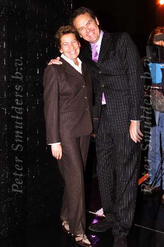 GOUDA 14 november 2001
Premiere Chorusline in stadsschouwburgvan Gouda.
Janine v d Ende en Bert Kuizinga