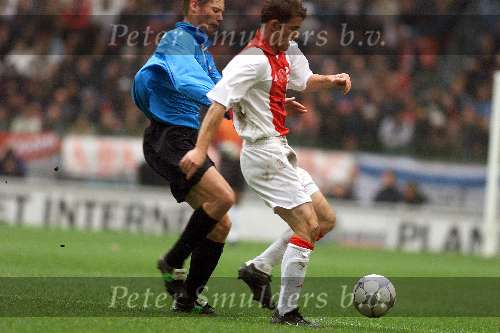 Amsterdam 25 november 2001
AJAX-PSV 1-3
John O Brien en Theo Lucius