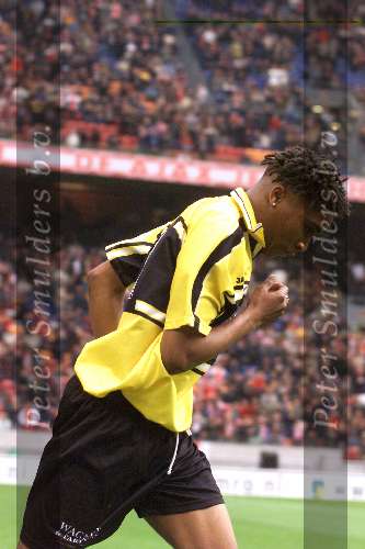 AMSTERDAM 18 NOVEMBER 2001
AJAX-NAC 1-3
Kevin Bobson