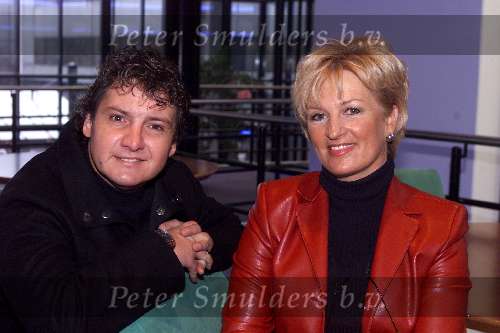 Badhoevedorp 22 november 2001
Rene Froger met Anita Meijer
