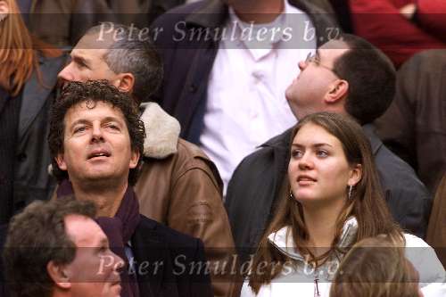Amsterdam 25 november 2001
AJAX-PSV 1-3
Robert ten Brink met dochter