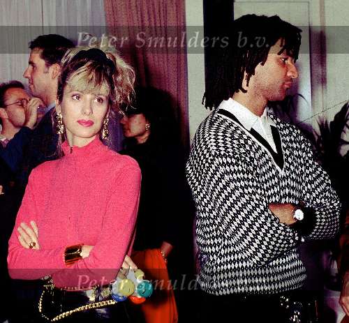 Amsterdam, 1991 RUUD GULLIT met zijn ex-vrouw CHRISTINA PENSA