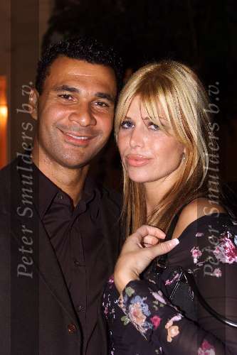 AMSTERDAM 12 november 2001
Feest Beau Monde in het AMSTEL HOTEL
Ruud Gullit en Estelle Gullit