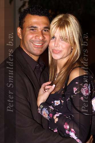 AMSTERDAM 12 november 2001
Feest Beau Monde in het AMSTEL HOTEL
Ruud Gullit en Estelle Gullit