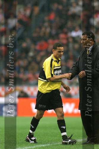 AMSTERDAM 18 NOVEMBER 2001
AJAX-NAC 1-3
Sergio en Henk ten Cate