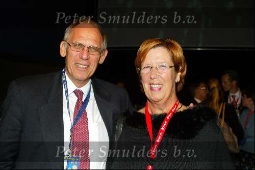 Amsterdam 17 oktober 2002
Premiere Holiday on Ice in Heineken Music Hall
Hans Dijkstal en Annemarie Jorritsma