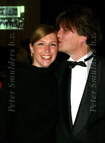 Amsterdam 19 oktober 2002
Feest Eddy Doornbos in Sheraton Schiphol
Barbara Boomsma met vriend