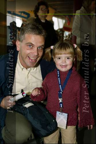 Amsterdam 20 november 2002
Disney on Ice in Amsterdam arena
Bob Berkman met dochter