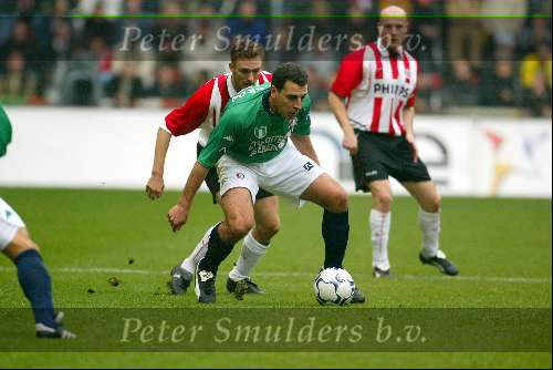 Eindhoven 17 november 2002
PSV-Feyenoord 1-2
Bombarda