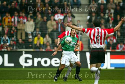 Eindhoven 17 november 2002
PSV-Feyenoord 1-2
Bombarda