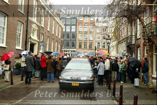 Amsterdam 28 november 2002
Begrafenis Boudewijn Buch.