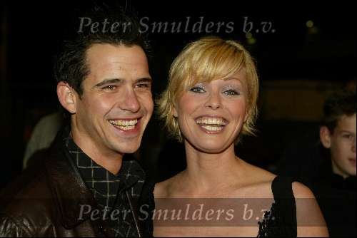 Amsterdam 20 november 2002
Premiere Harry Potter in Pathe Arena
Bridget maasland met vriend