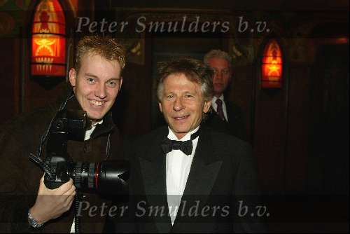 Amsterdam 25 november 2002
Roman Polanski met Dennis v Tellingen