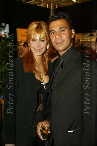 Amsterdam 21 november 2002
Beurs van Miljonair in passagiersterminal Amsterdam
Ruud Gullit en Estelle Gullit