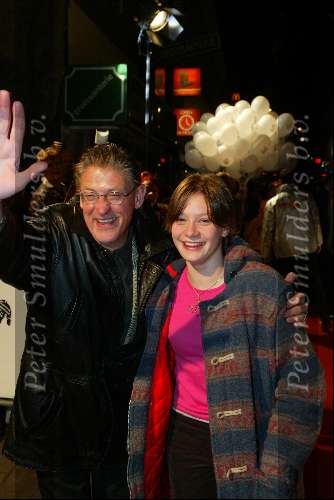 Amsterdam 15 november 2002
Premiere Pietje Bell in Tuschinski
Gerrie Kneteman met dochter