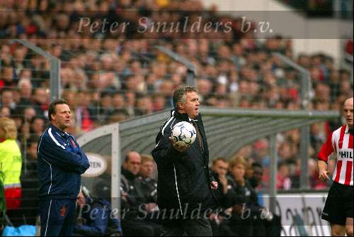 Eindhoven 17 november 2002
PSV-Feyenoord 1-2
Guus Hiddink