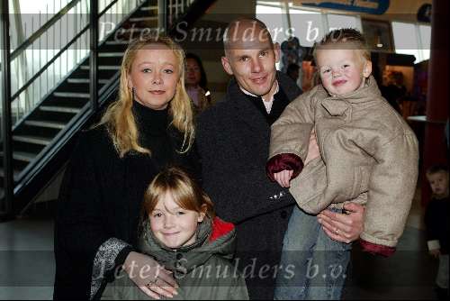 Amsterdam 20 november 2002
Disney on Ice in Amsterdam arena
Jan v Halst met vrouw en kinderen