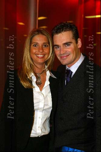 Amsterdam 17 oktober 2002
Premiere Holiday on Ice in Heineken Music Hall
Jeroen v d Boom met vriendin