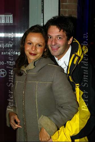 Amsterdam 13 november 2002
Opening Louis Vuitton winkel.
Juriaan Hillen met vriendin