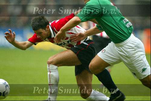 Eindhoven 17 november 2002
PSV-Feyenoord 1-2
Kezman