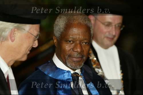 Tilburg 21 november 2002
 eredoctoraat Kofi Annan
