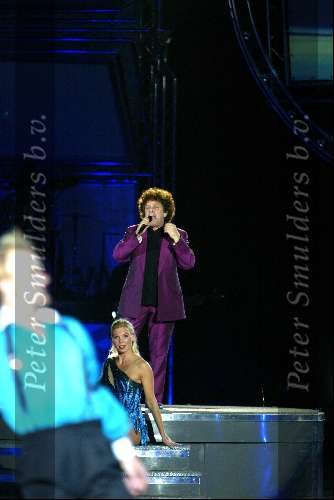 Amsterdam 17 oktober 2002
Premiere Holiday on Ice in Heineken Music Hall
Leo Sayer