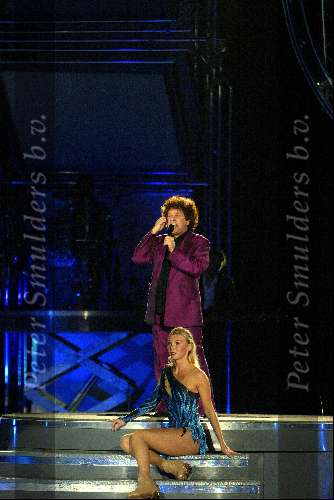 Amsterdam 17 oktober 2002
Premiere Holiday on Ice in Heineken Music Hall
Leo Sayer