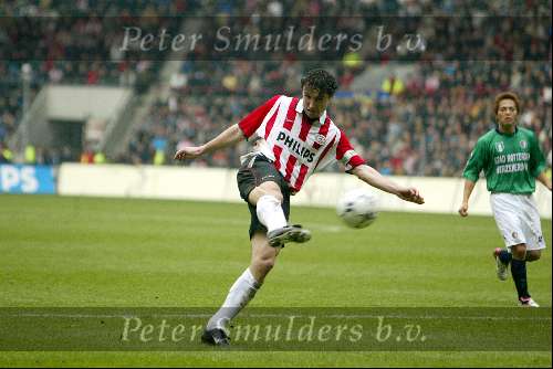 Eindhoven17 november 2002
PSV- Feyenoord 1-2
Mark v Bommel