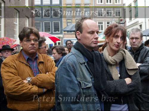 Amsterdam 28 november 2002
Begrafenis Boudewijn Buch.
Menno Buch