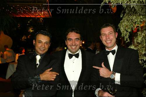 Aalsmeer 8 november 2002
 Modeshow la Perla
Jeffrey Stubbs Nick Kouwenhoven en Mike Belefante