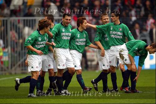 Eindhoven 17 november 2002
PSV-Feyenoord 1-2
Ono Bombarda Kees v Wonderen blijdschap