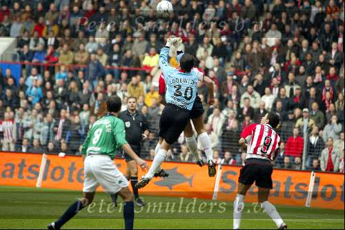 Eindhoven17 november 2002
PSV- Feyenoord 1-2
Patrick Lodewijks