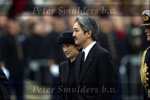 Delft 15 oktober 2002
Begrafenis Prins Claus.
Prins Akishino