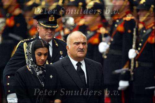 Delft 15 oktober 2002
Begrafenis Prins Claus.
Prins Hassan bin Tallal