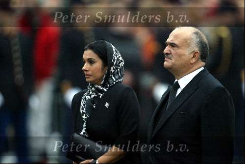 Delft 15 oktober 2002
Begrafenis Prins Claus.
Prins Hassan Bin Tallal