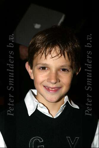 Amsterdam 15 november 2002
premiere Pietje Bell in Tuschinski
Quinten Schram (pietje Bell)